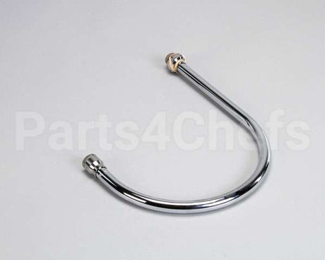 135X T&S Brass Swivel Gooseneck, 8-3/4 Spread, 12-1/16