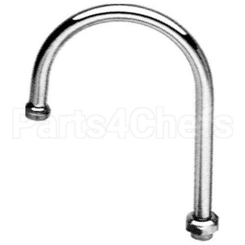 135X Compatible TS Brass Swivel Gooseneck