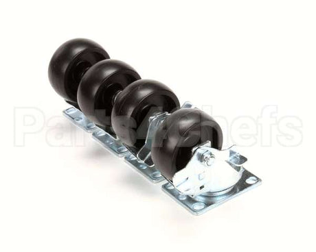 136043 Norlake Caster Kit 4 Plate Type Oah (S