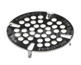 1366-005JKNF Chicago Faucet Plate, 3-1/2'' Flat Strainer