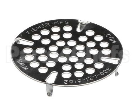 1366-005JKNF Chicago Faucet Plate, 3-1/2'' Flat Strainer