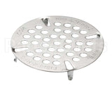 1366-005JKNF Chicago Faucet Plate, 3-1/2'' Flat Strainer