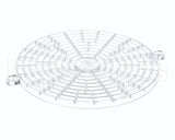 1396023 Leer Fan Guard With Screws On Cente