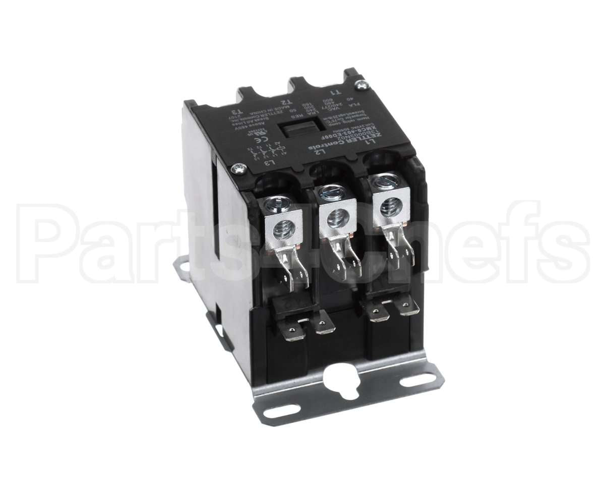 13B0003N02 Climatemaster Contactor 3 Pole 40A 24V Coil