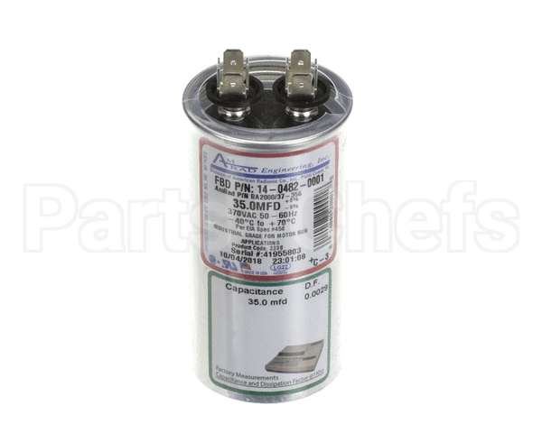 14-0482-0001 Fbd Capacitor, Run, 60Hz, Compress