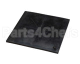 14000019 Glastender Baffle, Rubber, .25 Thick, Straight, Bds
