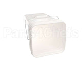 14000053 Glastender Bucket, 4 Gallon, Square, Bds