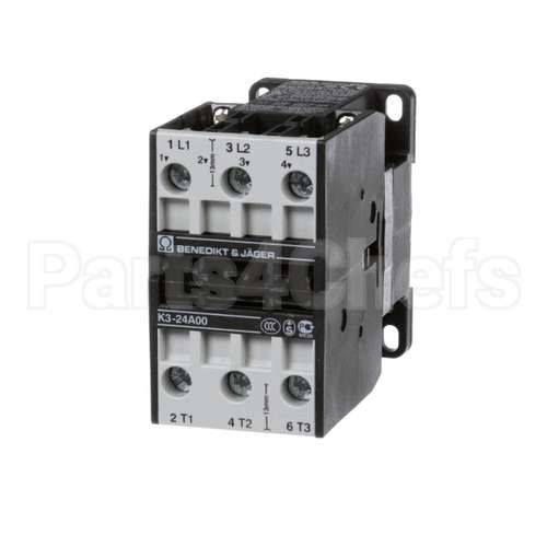 144418 Groen Contactor, 3 Pole, 24Vac Coil