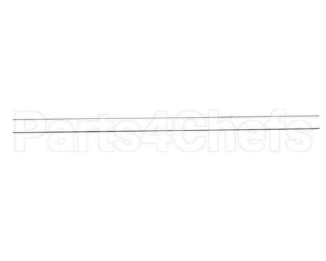 1449923 Market Forge Gauge Glass 5/8 X 11 Long
