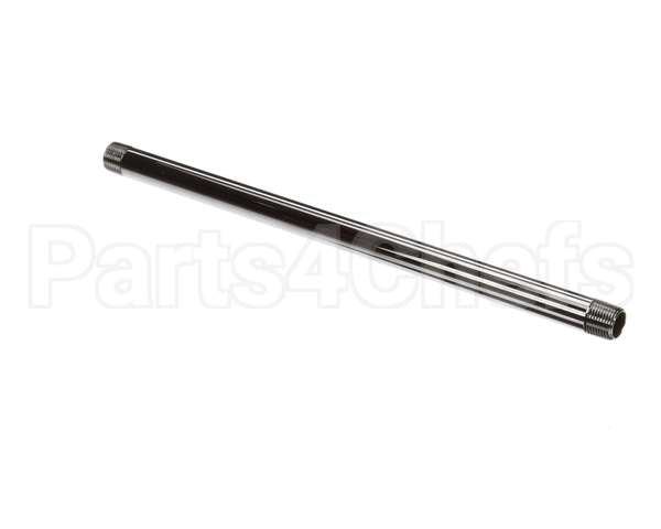 145X T&S Brass Riser, 3/8Npt X 12 Long, Chrome-Plated B