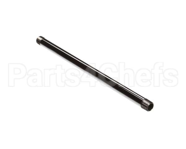 145X T&S Brass Riser, 3/8Npt X 12 Long, Chrome-Plated B