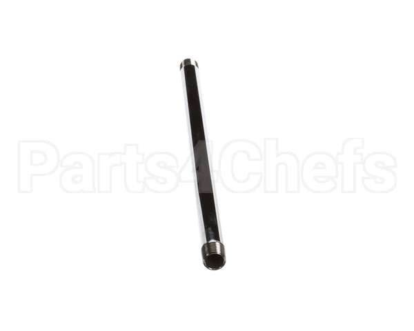 145X T&S Brass Riser, 3/8Npt X 12 Long, Chrome-Plated B