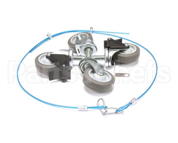 146354 Groen Casters (4 Each: 2 Locking, 2 Non-Lockin