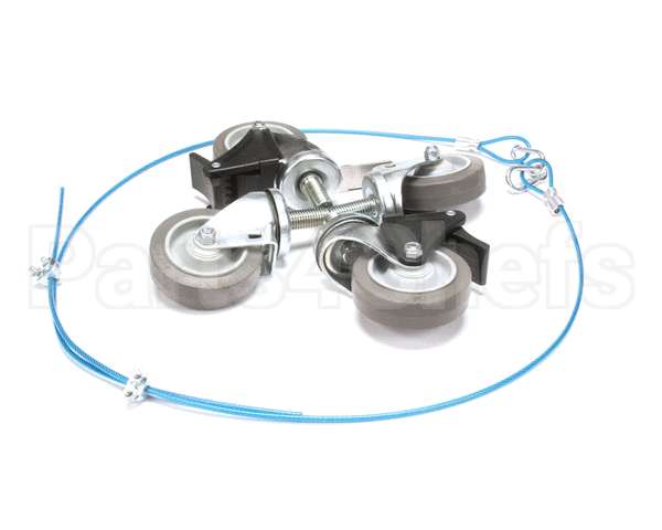 146354 Groen Casters (4 Each: 2 Locking, 2 Non-Lockin