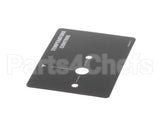 146649 Groen Overlay For Gas Braising Pan Control Box