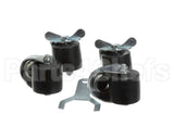 146737S Norlake Caster Assembly (4) 2"