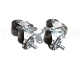 146737S Norlake Caster Assembly (4) 2"