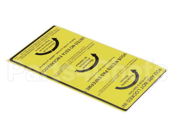 146868 Norlake Safety Sticker
