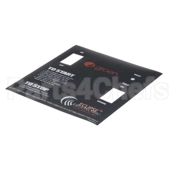 147303 Compatible Groen Overlay, Braising Pan, P Ower Tilt-Gas
