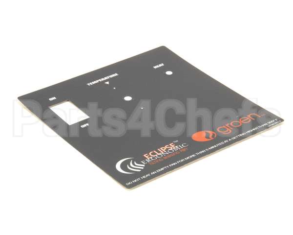 147305 Groen Overlay, Braising Pan, Manual Tlt Electr