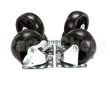 149839 Norlake Ft-Caster Set - 4 - Fa100K170