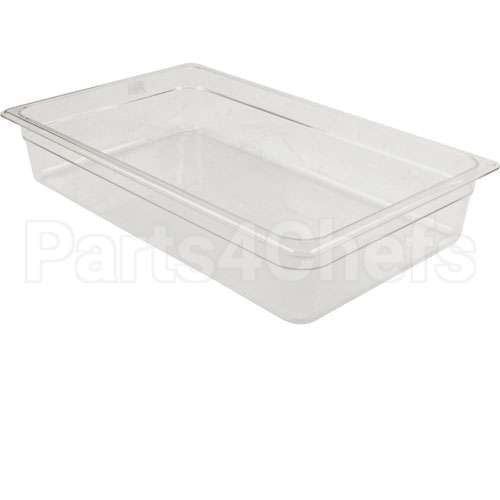 14CW-135 Compatible Cambro Pan Poly Full X 4 -135 Clear