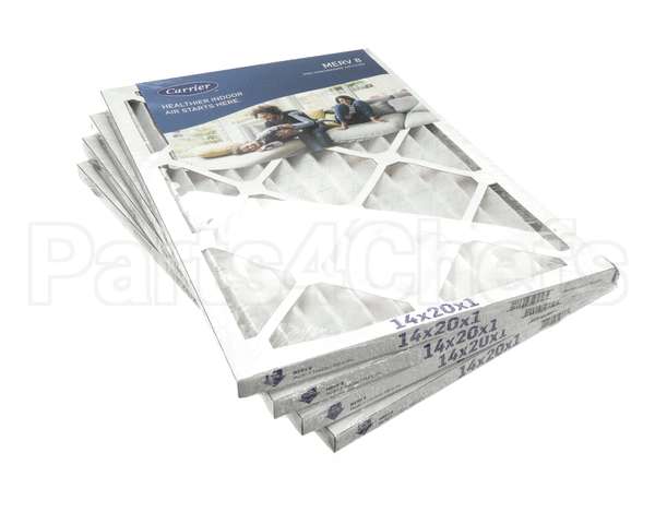 14X20X1-M8-C-P4 Carrier Merv 8 1" Filter Pack