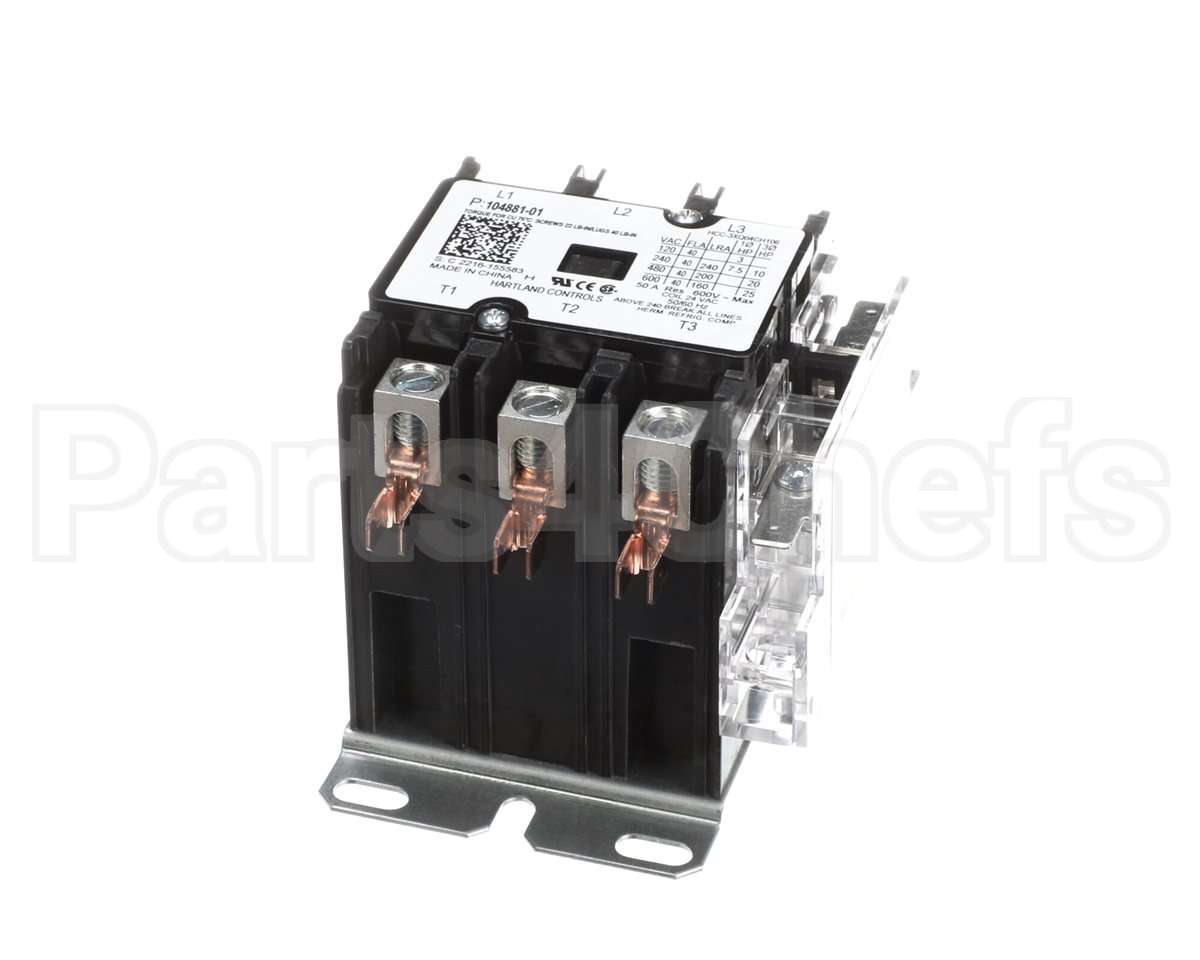 14Y94 Lennox 3-Pole Contactor, 40 Amp, 24 Vac 60/50 H