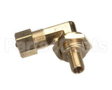 1508 Royal Range Orifice Elbow 3/8 Cc X 3/8-27