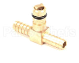 1520-000 Lancer Flojet Brass 14 Barb Tee Co2