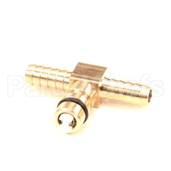 1520-000 Compatible Multiplex Ftg Pmp Co2 W/Shutoff 1/ 4 Tee