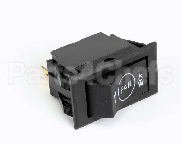 153144 Duke Switch,Hi/Low Spdt Fan Tigb721-6M-Bl-Nbl