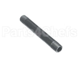 153321 Duke Nipple,1/4X4 Black Iron