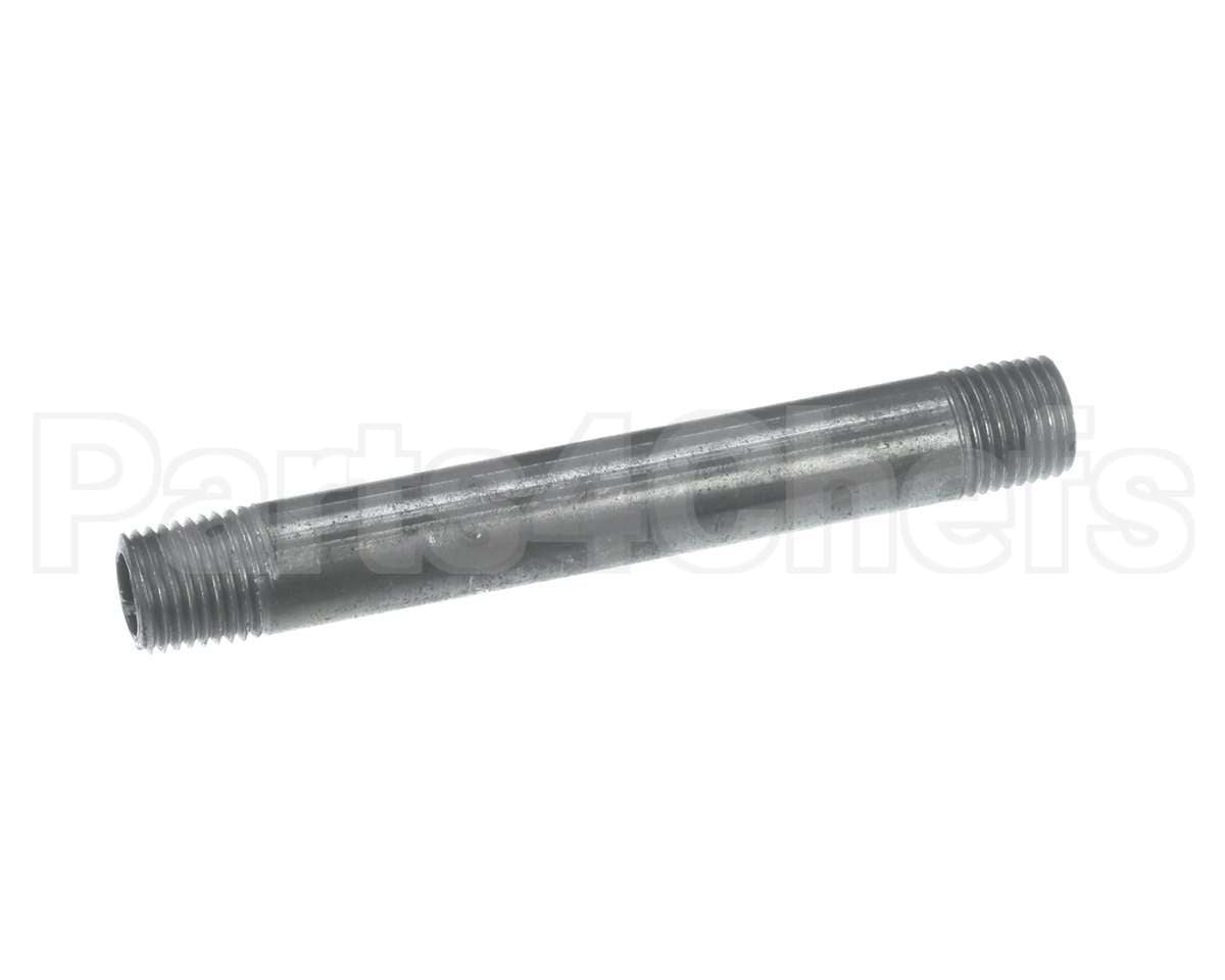 153321 Duke Nipple,1/4X4 Black Iron