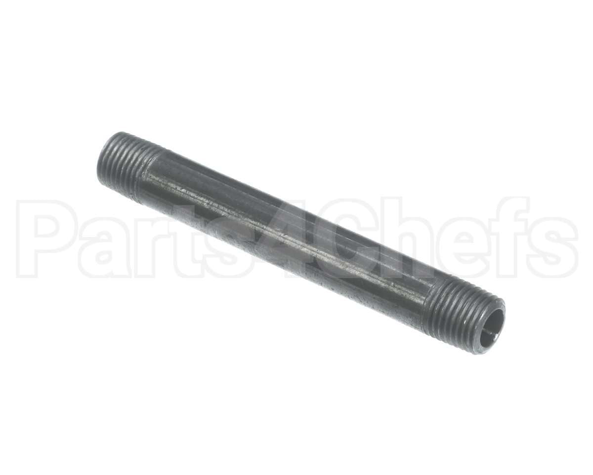 153321 Duke Nipple,1/4X4 Black Iron