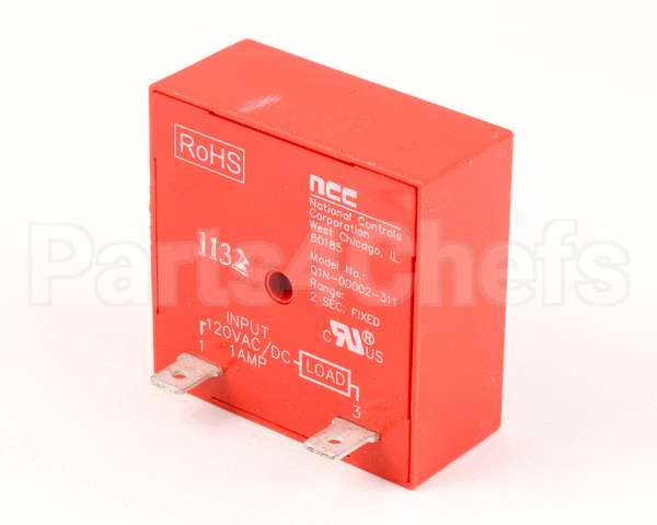 153324 Duke Timer,Delay 120V, 2 Second Fixed