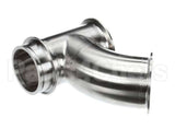 154351 Groen Elbow 45 Deg 3 Tri-Clamp