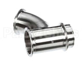 154351 Groen Elbow 45 Deg 3 Tri-Clamp