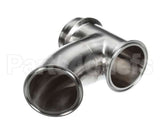 154351 Groen Elbow 45 Deg 3 Tri-Clamp