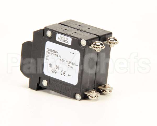 15480 Nieco Switch, Rocker, 50A 2 Pole, Panel Mount