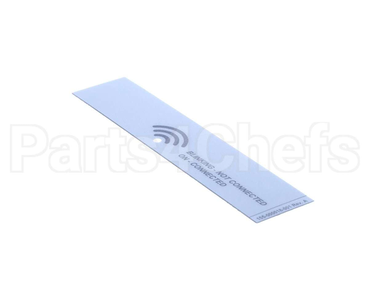 155-000018-001 Pitco Lbl, Wifi Cra-Srte
