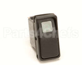 155548 Groen Power Switch, Recessed Rocker, Green Ind