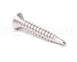 155939 Duke Screw,8X1Fl Ph Ss-Tek Sheet Me