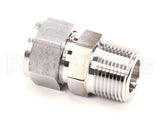 15615 Broaster Connector Comp 3/4 Od X 3/4 Npt Ss
