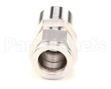 15615 Broaster Connector Comp 3/4 Od X 3/4 Npt Ss