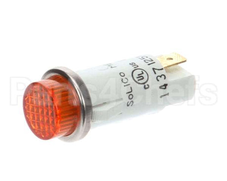 15709 Blodgett Light, Ind. 125V Amber, Round