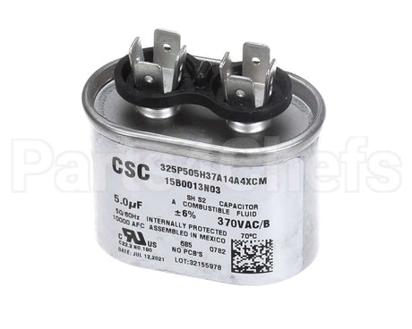 15B0013N03 Bryant Payne 5Mfd 370V Capacitor Oval