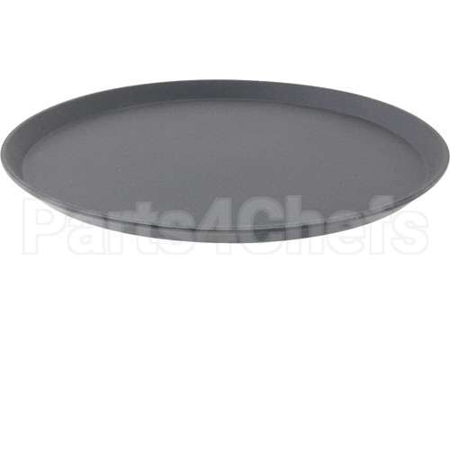 1600TL(110) Compatible Cambro Tray, 16"Rd, Black, Treadlite