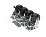 160620 Norlake Caster Kit Plate Type (Set Of