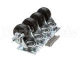 160620 Norlake Caster Kit Plate Type (Set Of